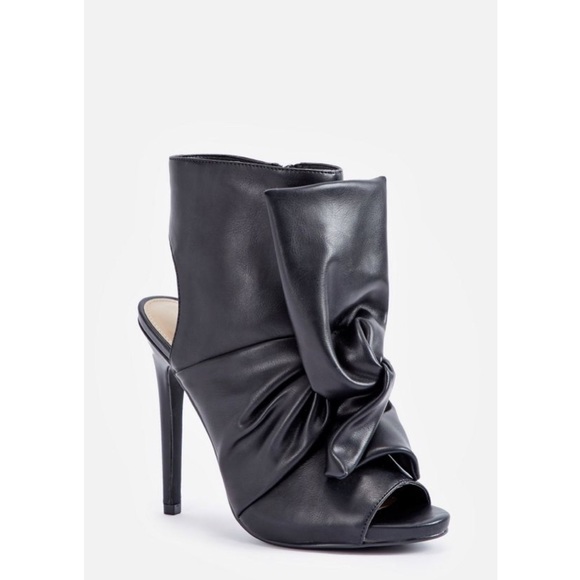 JustFab Shoes - •Divine• Open Toe Ankle Bootie
